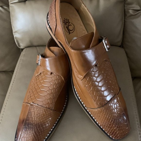 Brand new luxury formal work male office business black pu leather shoes for men - Picture 3 of 3